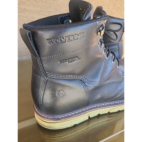 Wolverine Wedge Moc-Toe 6" Work Boot Steel Toe Size 10EW ASTM F241318 M/I/C/EH - Picture 3 of 12